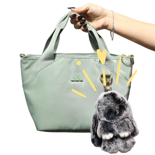 Rabbit Fluffy (llavero, charmbag)