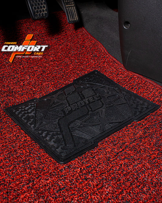 JUEGO DE TAPETES CATCH ROJO - CHEVROLET SPARK GT