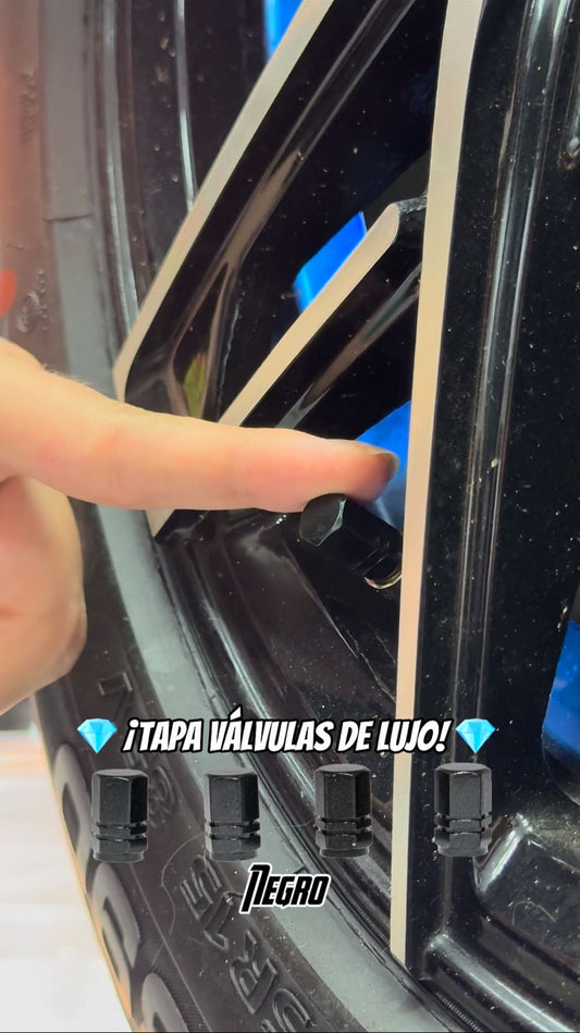 TAPA VÁLVULAS DE LUJO SET x5 UND