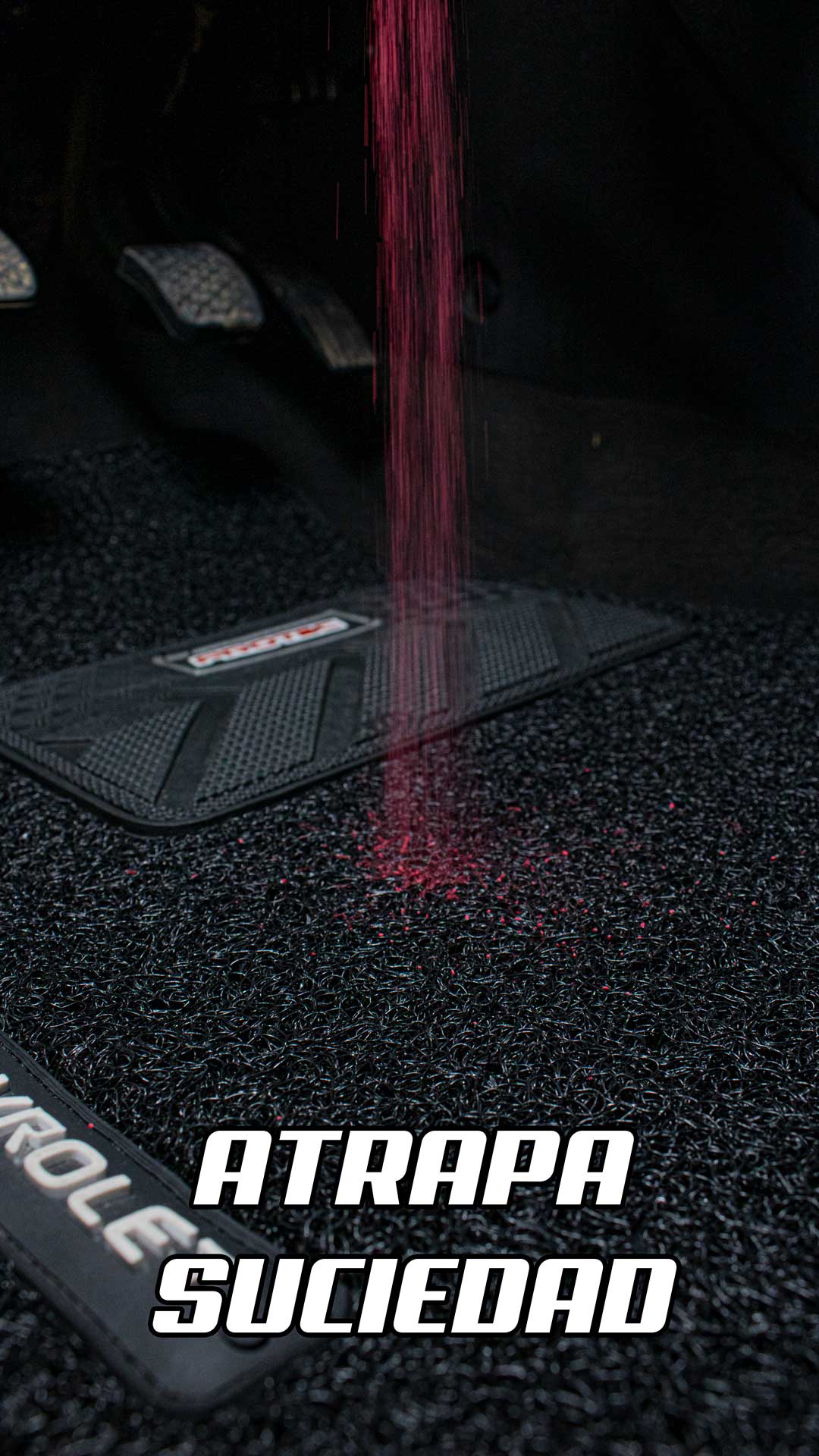JUEGO DE TAPETES CATCH ROJO - CHEVROLET SPARK GT