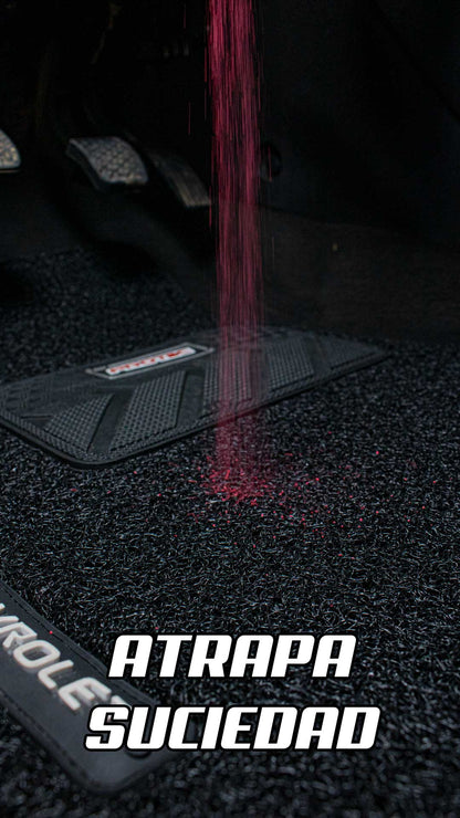 JUEGO DE TAPETES CATCH ROJO - CHEVROLET SPARK GT
