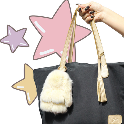 Rabbit Fluffy (llavero, charmbag)