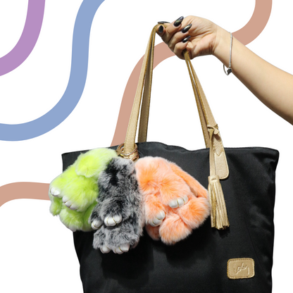 Rabbit Fluffy (llavero, charmbag)