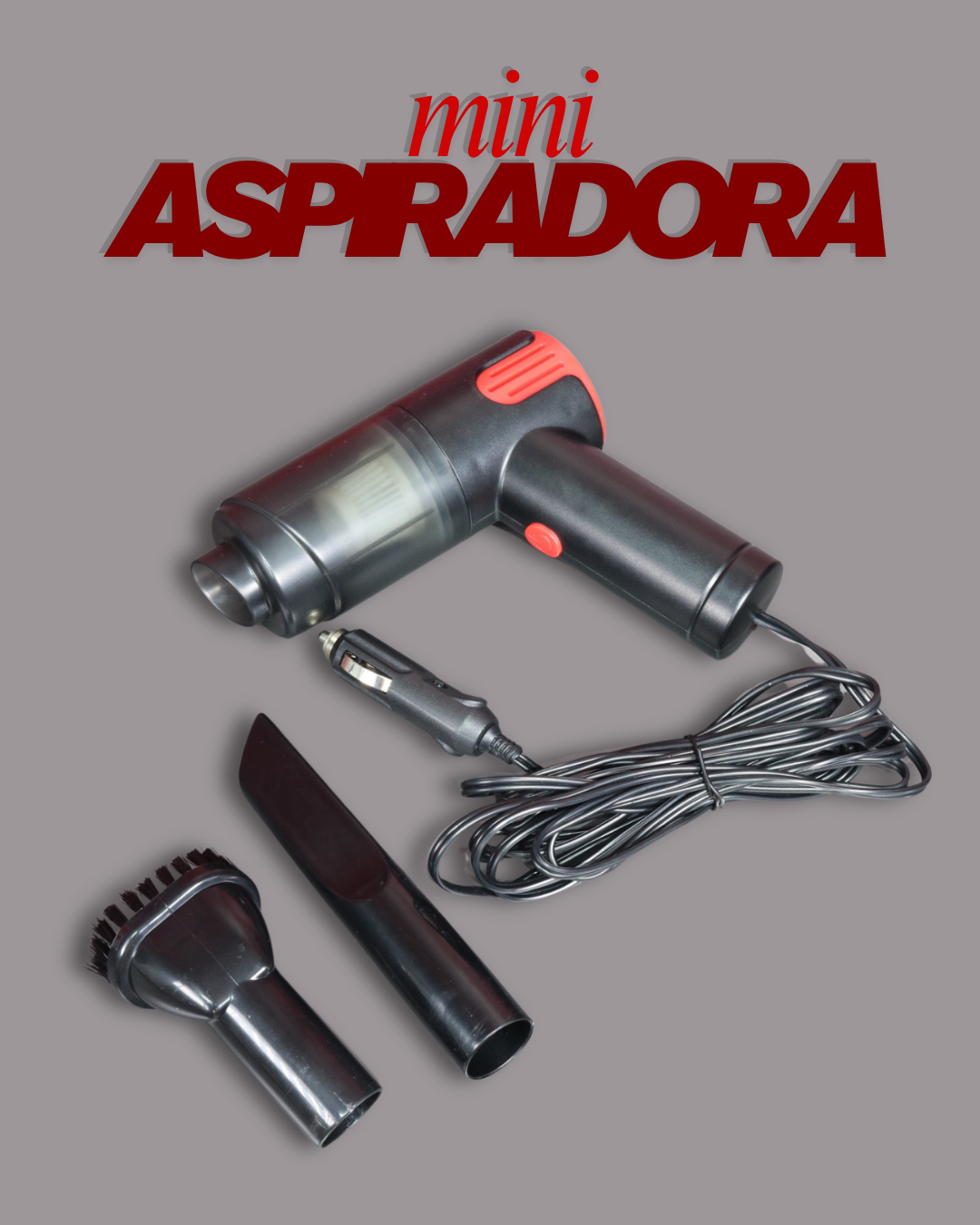 Mini Aspiradora Auto
